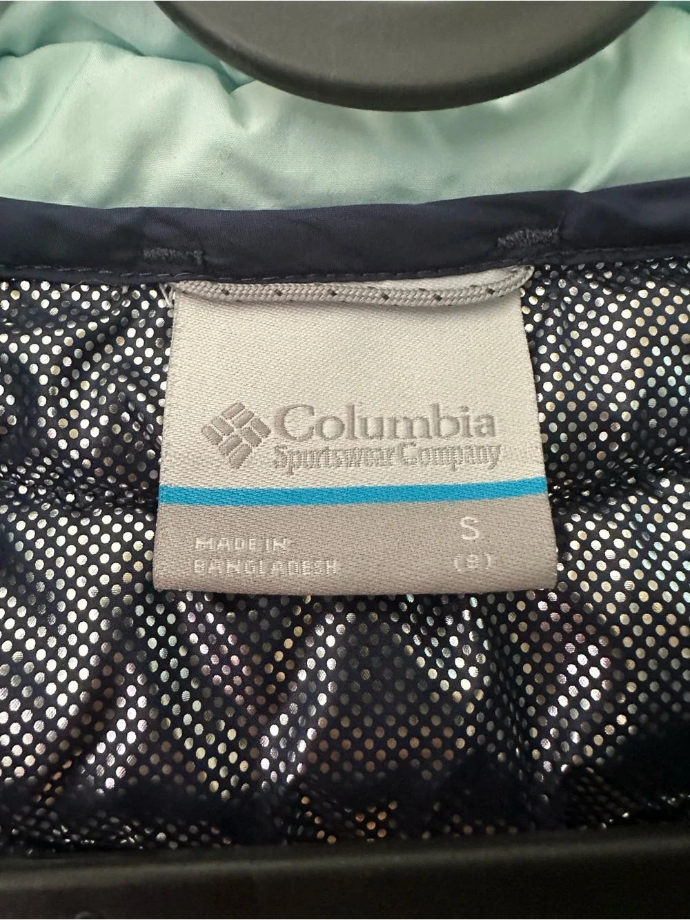 Columbia Kids Light Blue insulated Quilted Vest